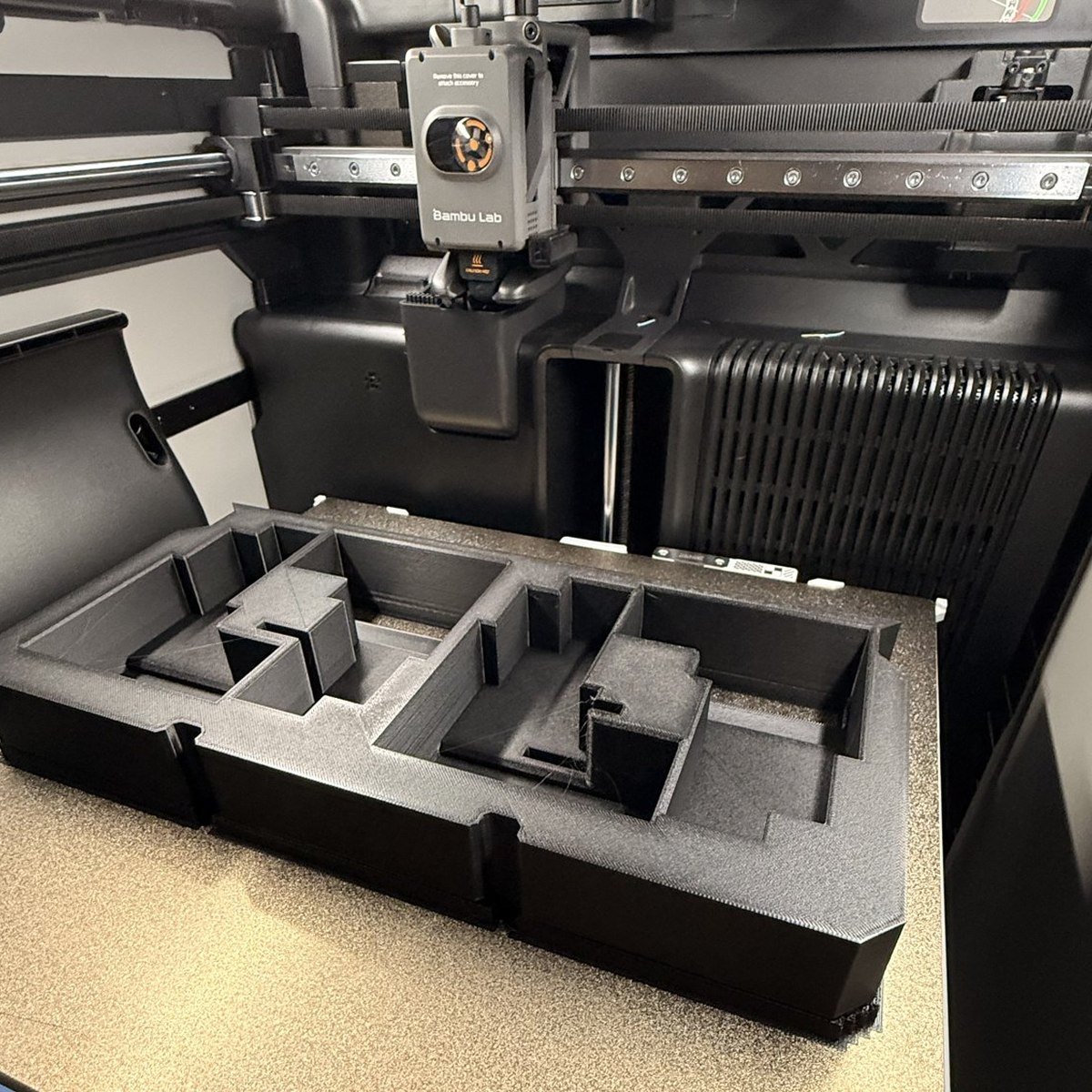 Recent FDM part from the print farm