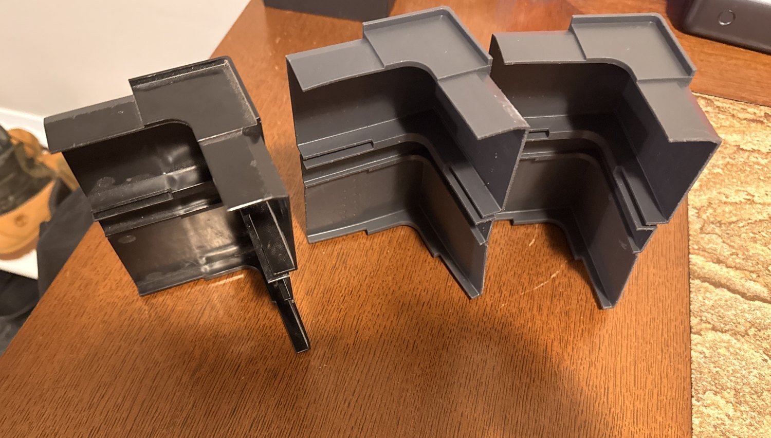Corner brackets that kept a rush job on schedule