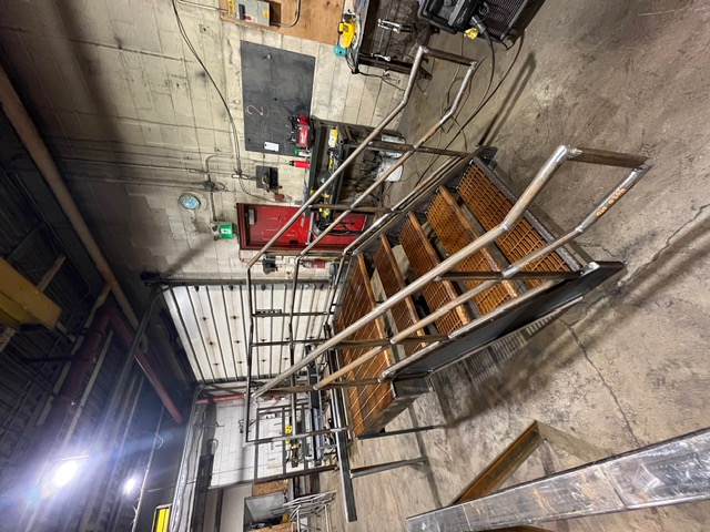 Staircase with Handrail System